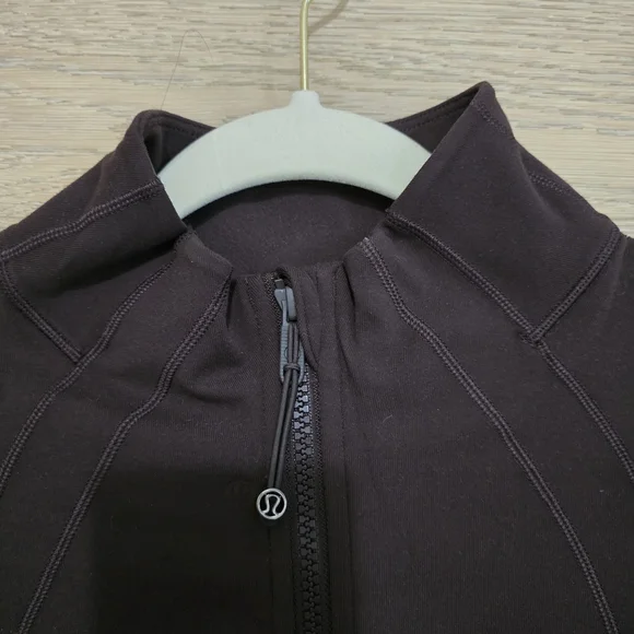 lululemon athletica Brown Bomber Jacket - Picture 3 of 3